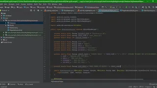 Android SQLite Login Example