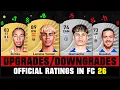 Download Lagu FIFA 26 | OFFICIAL BIGGEST RATING UPGRADES \u0026 DOWNGRADES IN FC 26! 😱🔥 ft. Lamine Yamal, Ekitike...