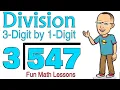 Long Division Made Easy 3-Digit by 1-Digit Division Fun Math Lessons