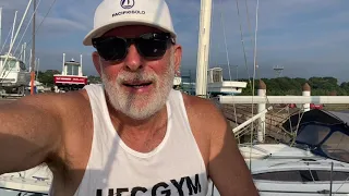 Coming soon . . . a Happier Episode ( Never Too Late sailing solo)