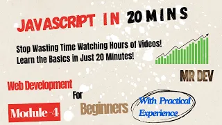 Module-4 Learn JavaScript From Scratch Full Beginner Tutorial Interactive Project