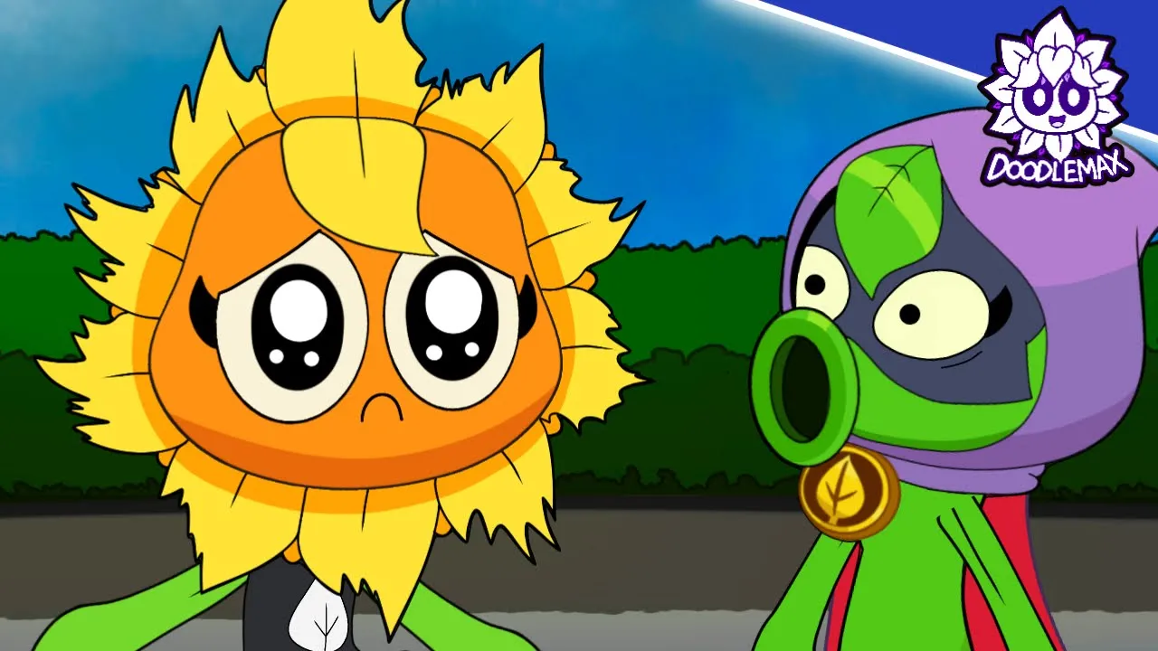 Solar flare's bad haircut | PvZ Heroes Animation