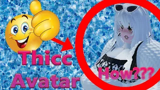 HOW TO MAKE THE THICC GREATEST AVATAR IN ROBLOX