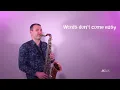 Download Lagu F.R. David - Words don't come easy - (Saxophone Cover by JK Sax)