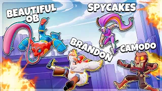 Whoever Loses This Race Gets Burned in LAVA in SpeedRunners 2: King of Speed?!