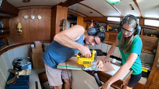 ⛵️This DIY boat project was a game of patience!! 😅 #183