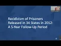 National Corrections Recidivism Statistics