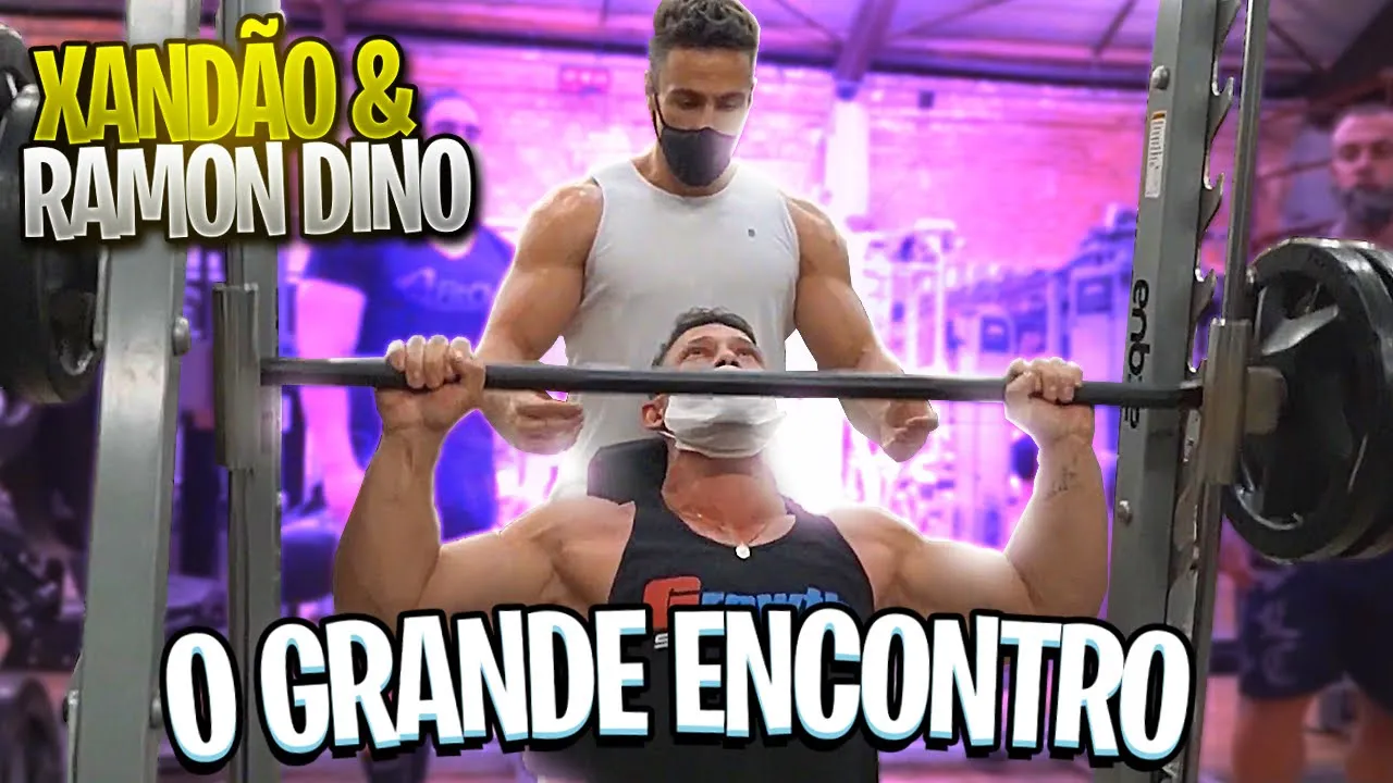 RAMON DINO E SUPER XANDÃO EXALANDO ENERGIA *Treino Dos Campeões*