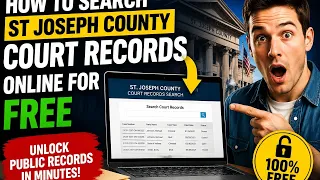 How to search St Joseph County court records online for free