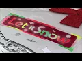 Decked out Uber traveling Christmas show