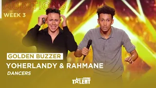 Download GOLDEN BUZZER ! Yoherlandy and Rahmane get's Sugar Sammy's golden buzzer on France's got talent ! MP3