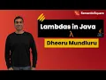 Lambda Expressions in Java