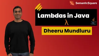 Lambda Expressions in Java