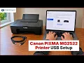 Canon PIXMA MG2522 Printer Setup - Driver Install USB First Print Printer Tales