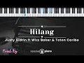 Download Lagu Hilang - Justy Aldrin ft Wizz Baker \u0026 Toton Caribo (KARAOKE PIANO - FEMALE KEY)