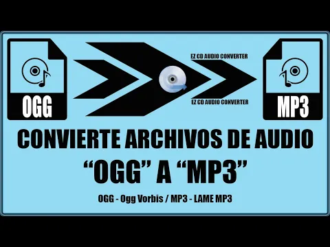 Download MP3 Convertir audio ogg a mp3 - EZ CD Audio Converter