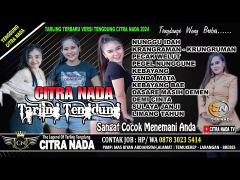 Download MP3 TARLING TERBARU VERSI TENGDUNG CITRA NADA 2024