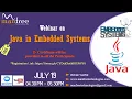 Webinar on Java in Embedded Systems