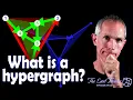 What is a hypergraph in Wolfram Physics