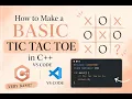 How to Make a Basic Tic Tac Toe Game in C VS Code Tutorial