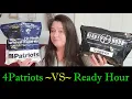72 Hour Emergency Food Kits 4Patriots vs My Patriot Supply