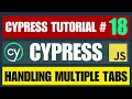 Cypress tutorial Handling Multiple Tabs