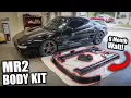 My Toyota MR2 FINALLY Gets a FULL BODY KIT GREDDY