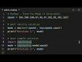 Finding the Mode of a List in Python