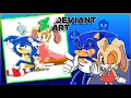 SONIC CREAM visits DeviantArt