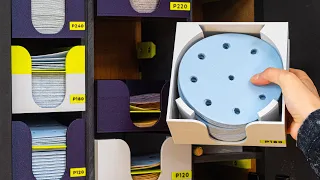 I Built the Ultimate Sandpaper Organizer
