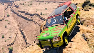 Cliff Drops #236 - BeamNG DRIVE | SmashChan