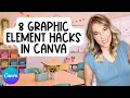 8 Graphic Elements Hacks and Tips for Teachers and Designers Using Canva