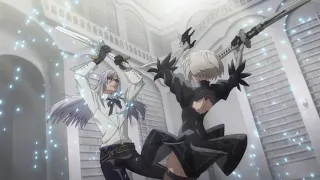2B vs Adam NieR Automata Anime Episode 9