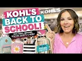 Kohl s Back to School Shop With Me 2026 Kids Teacher Fashion Sephora