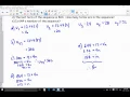 Unit 5 Lesson 5 Arithmetic Sequences