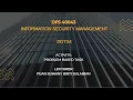 PROBLEM BASED TASK - INFORMATION SECURITY MANAGEMENT