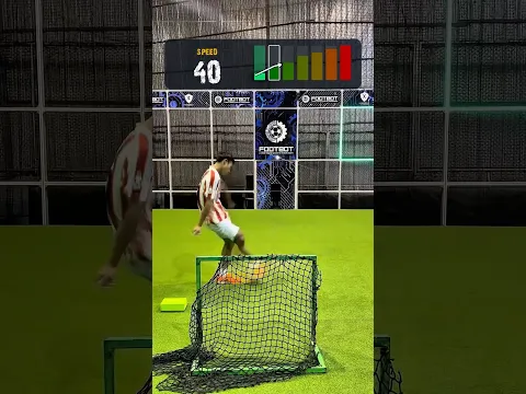Defender vs Rising Ball Speed 🛡️⚡ How Long Can He Protect the Goal? 😳⚽