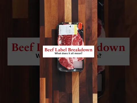 Beef 101: Beef Label Breakdown #beef #beefitswhatsfordinner #beef101