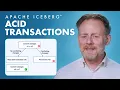 ACID Transactions Apache Iceberg Tableflow