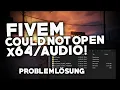 FIVEM Could not open FIX Troubleshooting German 2025
