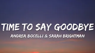andrea bocelli u0026 sarah brightman time to say goodbye lyrics
