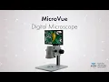 Aven 26700-140 - Microscopio Digital MicroVue Con Monitor HD Incorporado [17 - 110x] - Video 2 of 1