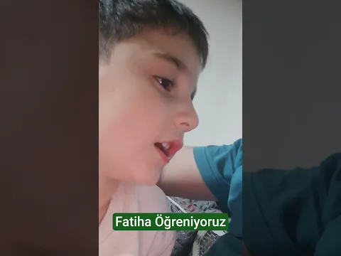 5 Yaşındaki Yunus’tan Fatiha Suresi ❤️ | Maşallah Çok Güzel Okuyor