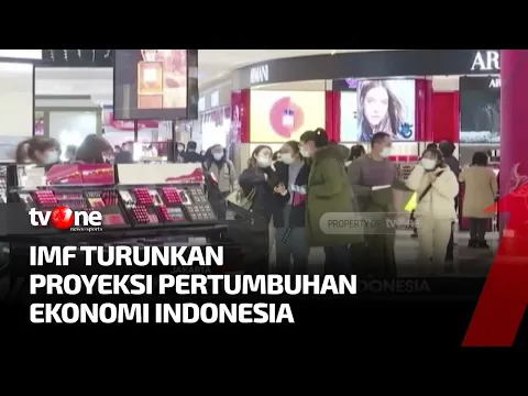 IMF Turunkan Proyeksi Pertumbuhan Ekonomi Indonesia Jadi 5,4%