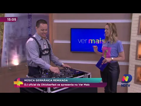 Música germânica remixada: DJ oficial da Oktoberfest se apresenta no Ver Mais