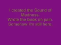 Download Lagu Sound of Madness Lyrics - Shinedown