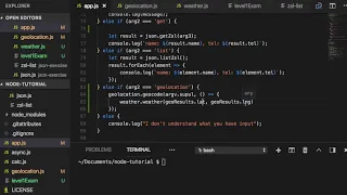 Node js 029 - Using callback to solve asynchronous issue
