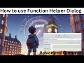 How to Use Function Helper Dialog in JMeter and how to create change case function in