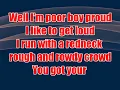Frank Foster - Blue Collar Boys (karaoke)(by request)