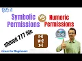 118 Symbolic Permissions vs Numeric Permissions in Linux demo Linux Commands Linux for Beginners